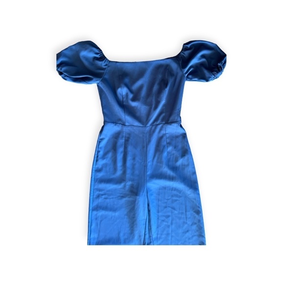 Lilly Pulitzer jumper jumpsuit blue short sleeve Size 0 XS - Picture 2 of 7